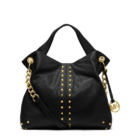 michael michael kors leather shoulder bag|Michael Kors flat shoulder handbags.